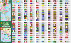 Galeria - zdjęcie nr. 4 - Flagi świata Mapa z naklejkami