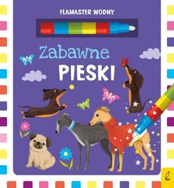 Flamaster wodny Zabawne pieski - Wojtkowiak-Skóra Patrycja