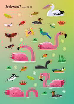 Galeria - zdjęcie nr. 3 - Flamingi. Lubię naklejać