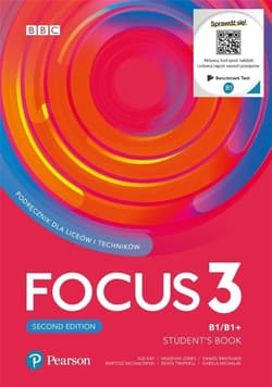 Focus Second Edition 3 Student's Book + CD Szkoła ponadpodstawowa i ponadgimnazjalna - Kay Sue, Jones Vaughan, Brayshaw Daniel, Michałowski Bartosz, Trapnell Beata, Michalak Izabela