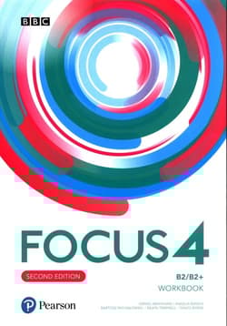 Focus Second Edition 4 Workbook + kod MyEnglishLab Liceum technikum Poziom B2/B2+ - Brayshaw Daniel, Russell Dean