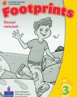 Footprints 3 Zeszyt ćwiczeń + Poradnik dla rodziców Szkoła podstawowa - Marsland Steve, Lazzeri Gabriella