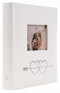 Fotoalbum kieszeniowy szyty Hearts 1
