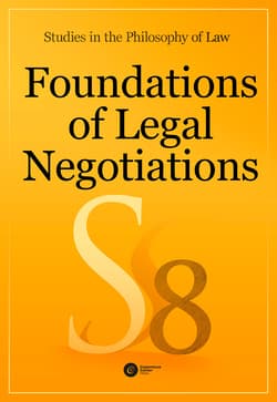 Foundations of Legal Negotiations. Studies in the Philosophy of Law vol. 8 - ebook - Autor zbiorowy