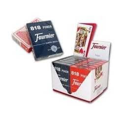 Fournier no 818 - 2 jumbo index red/blue