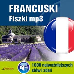 Francuski Fiszki mp3 1000 najważniejszych słów i zdań - audiobook