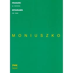 Fraszki na fortepian - Moniuszko Stanisław, Krzysztof Mazur
