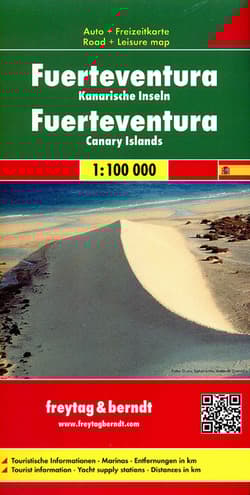 Fuerteventura mapa 1:100 000