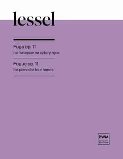 Fuga op. 11 na fortepian na cztery ręce - Franciszek Lessel, Mania Grzegorz, Piotr Różański