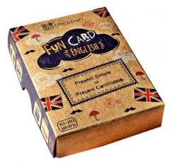 Fun Card English Present Simple Present Continuous - Paweł Dwornik