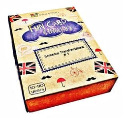 Fun Card English Sentence Transformations #1 - Paweł Dwornik