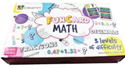 Fun Card Math (ułamki zwykłe, ułamki dziesiętne) - Paweł Dwornik