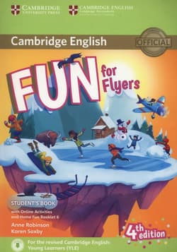 Fun for Flyers Student's Book + Online Activities + Audio + Home Fun Booklet 6 - Karen Saxby