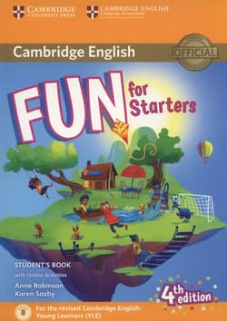 Fun for Starters Student's Book + Online Activities - Karen Saxby