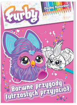 Furby. Dodaj kolorów. Barwne przygody futrzastych przyjaciół - null null, Opracowanie Zbiorowe