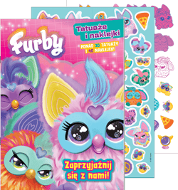 Furby. Tatuaże i naklejki. Zaprzyjaźnij się z nami - Praca zbiorowa