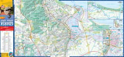 Galeria - zdjęcie nr. 5 - Gdańsk Gdynia Sopot plan Trójmiasta 1:26 000 laminat 2023