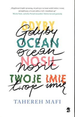 Gdyby ocean nosił twoje imię - Mafi Tahereh, Tahereh Mafi