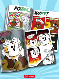 Galeria - zdjęcie nr. 5 - Gdzie jest kupa? Kupy na wolności. Komiks. Czytam sylabami
