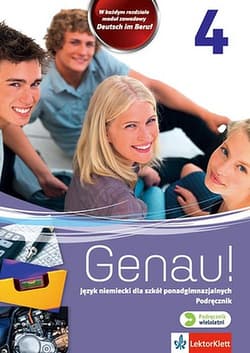 Genau! 4 Podręcznik wieloletni + CD Szkoła ponadgimnazjalna - Carla Tkadleckova