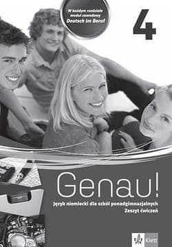 Genau! 4 Zeszyt ćwiczeń + CD Szkoła ponadgimnazjalna - Machowiak E. Danuta