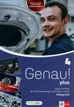 Genau plus 4 Podręcznik Szkoła ponadpodstawowa - Carla Tkadleckova, Novakova Hana