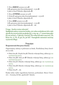 Galeria - zdjęcie nr. 4 - Genialnie prosta nauka liter Przewodnik dla każdego kto chce wprowadzić dziecko w świat liter