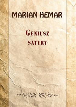 Geniusz satyry Wybór wierszy z lat 1962–1972 - Marian Hemar