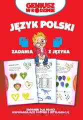 Geniusz w rodzinie. Jezyk polski. Zadania z języka - Praca zbiorowa