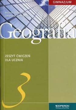 Geografia 3 Zeszyt ćwiczeń Gimnazjum - Dąbrowska Bożena