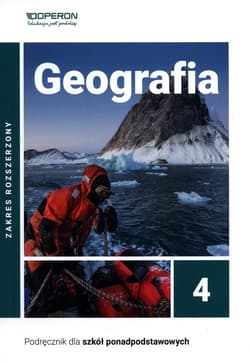 Geografia 4 Podręcznik Zakres rozszerzony Liceum i technikum - Zaniewicz  Zbignew