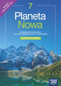 Geografia planeta nowa NEON podręcznik dla klasy 7 szkoły podstawowej EDYCJA 2023-2025 - Szubert Mariusz