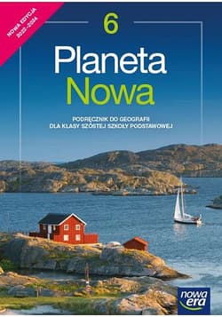 Geografia Planeta nowa podręcznik dla klasy 6 szkoły podstawowej EDYCJA 2022-2024 66812 - Szczypiński Dawid
