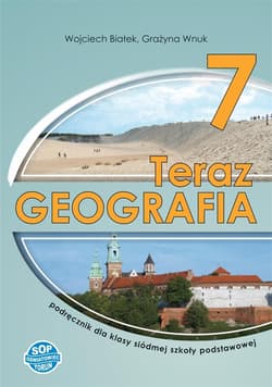 Geografia SP 7 Teraz geografia podręcznik SOP - Białek Wojciech, Wnuk Grażyna
