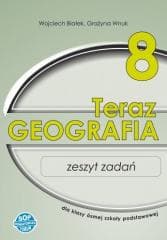 Geografia SP 8 Teraz geografia zeszyt zadań SOP - Białek Wojciech, Wnuk Grażyna