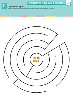 Galeria - zdjęcie nr. 3 - Geometria sensoryczna Kreatywne karty pracy rozwijające zdolności matematyczne dzieci w wieku przedszkolnym i wczesnoszkolnym