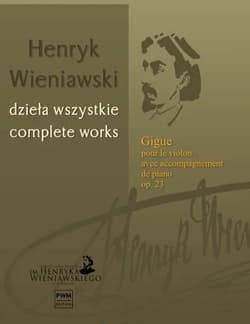 Gigue pour le violon avec accompagnement de... - Wieniawski Henryk