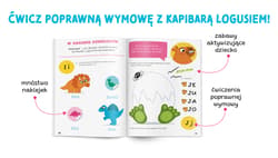 Galeria - zdjęcie nr. 3 - Gimnastyka języka. Kapitan Nauka. Loguś bawi się słowami. Zabawy logopedyczne