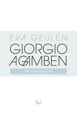 Giorgio Agamben Wprowadzenie