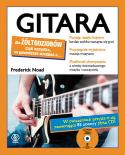 Gitara dla żółtodziobów z płytą CD - Frederick  Noad
