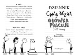 Galeria - zdjęcie nr. 5 - Główka pracuje. Dziennik cwaniaczka. Tom 18 wyd. 2025