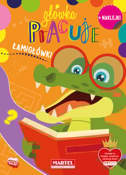 Główka pracuje. Łamigłówki z naklejkami - Natasza Korpik