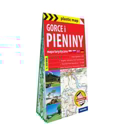Gorce i Pieniny mapa turystyczna 1:50 000 foliowana 2023 - Opracowanie Zbiorowe