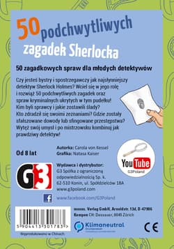 Galeria - zdjęcie nr. 3 - Gra 50 podchwytliwych zagadek Sherlocka
