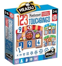 Gra Bingo 123 Montessori 3-6 lat