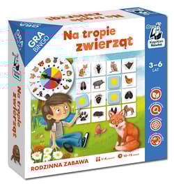 Gra Bingo Na tropie zwierząt