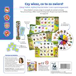 Galeria - zdjęcie nr. 2 - Gra Bingo Na tropie zwierząt