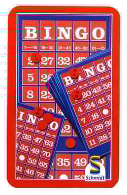 Gra Bingo w metalowej puszce