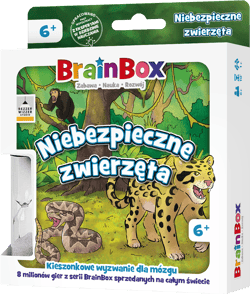 Gra BrainBox: Pocket - Niebezpieczne zwierzęta