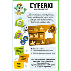 Galeria - zdjęcie nr. 2 - Gra Cyferki Mały odkrywca Rodzina Treflików 02810